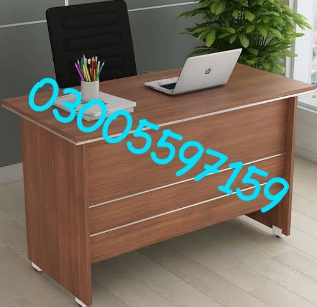 OFFICE TABLE DESK LAMINATED FURNITURE CHAIR SOFA WORK STUDY HOME SET 17