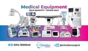 Medical Equipment - Bulk Stock - Wide Range