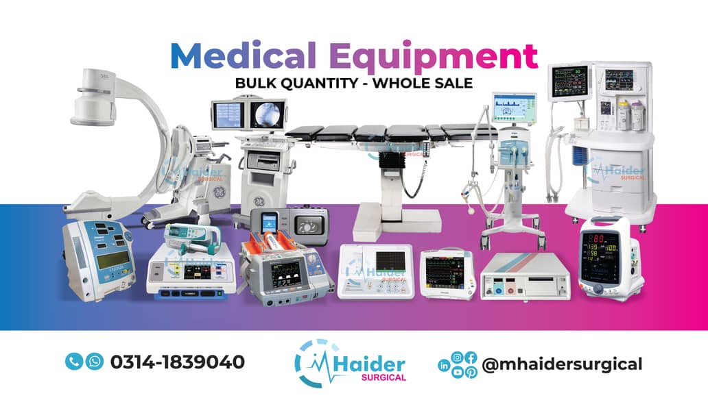 Medical Equipment - Bulk Stock - Wide Range 0