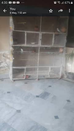 parrot cage,double story