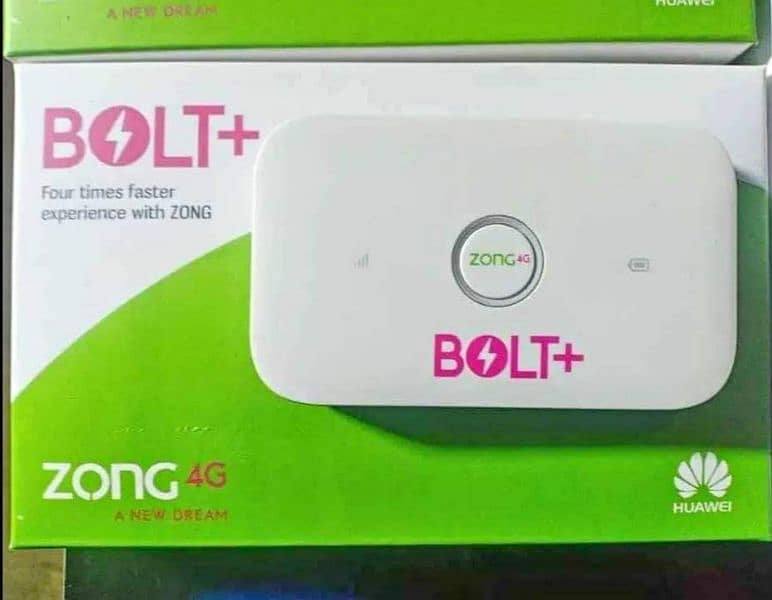 "Box Pack"Unlocked Zong 4G Device|Jazz|Scom|jv|Delivery Available. 1
