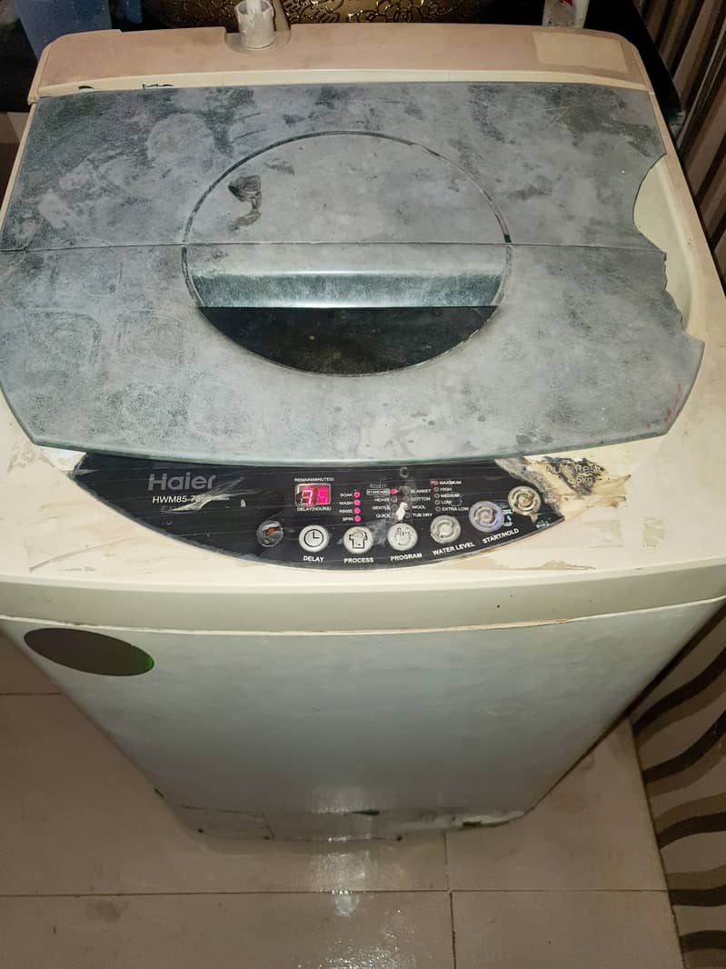 Haier automatic washing machin for sale 1