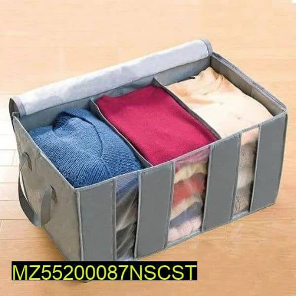 3 comaprtment cloth storage organizer 1