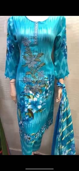Bin Saeed New Summer Collection 2024 Lawn 3Pc Ready To Wear 4