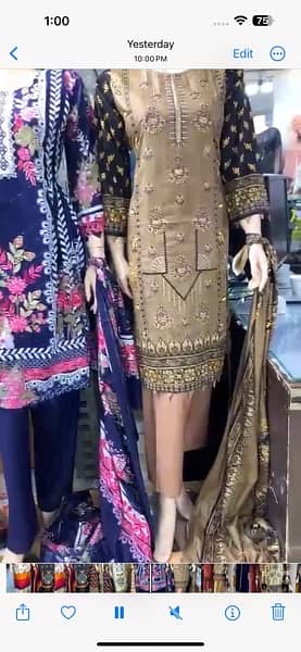 Bin Saeed New Summer Collection 2024 Lawn 3Pc Ready To Wear 5