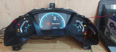 Civic,X,UG,RS,Si Blue Display Speedometer