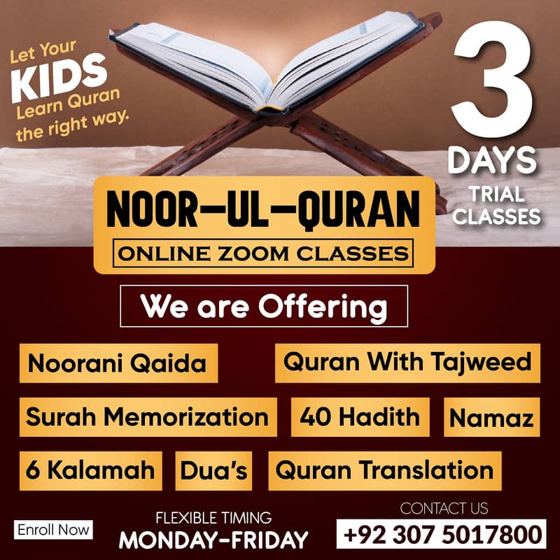Noor ul Quran online institute 1