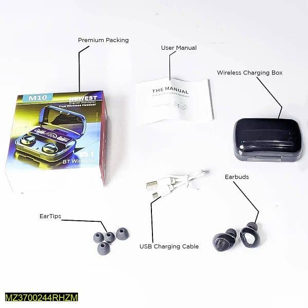 M10 earbuds 1