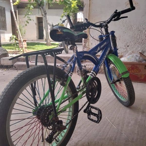 bicycle for under 15 kid . . . . . good condition 4