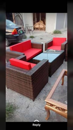 Rattan sofa cane sofa outdoor sofa lawn sofa for sale in karachi garde