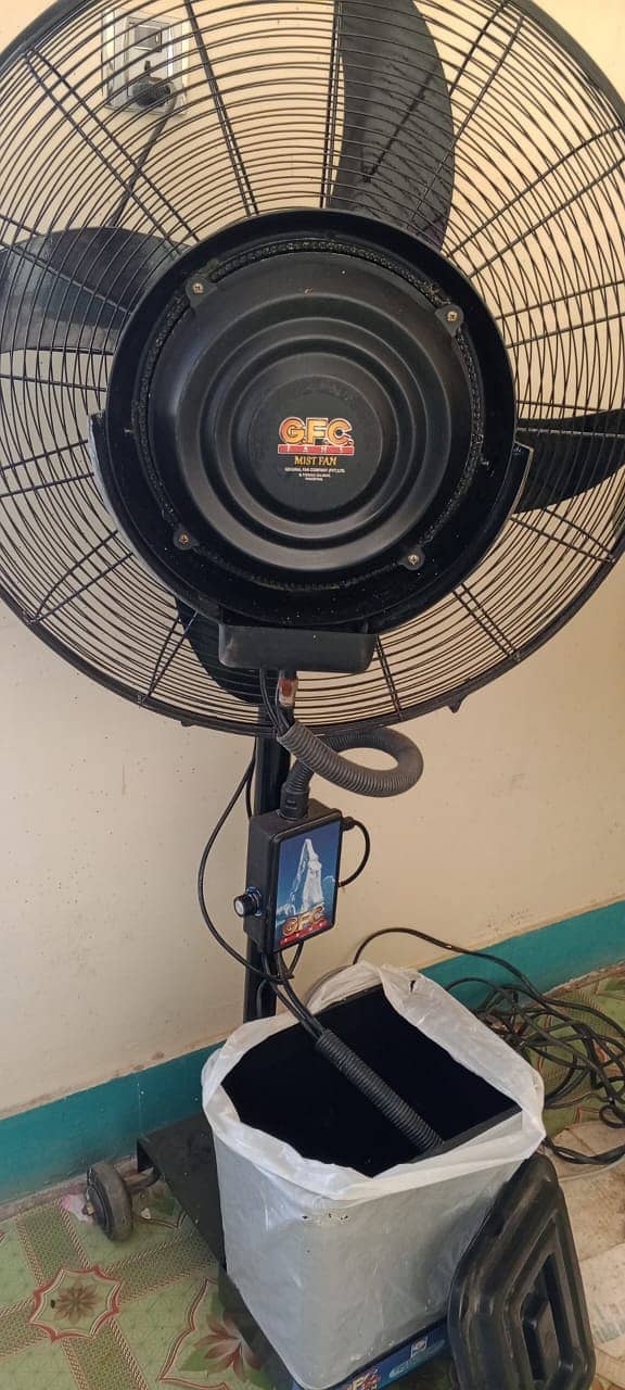 Cooling water fan 1