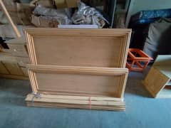 Double bed made of pure Diaar wood 0
