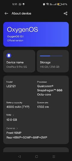 OnePlus 9 pro 5g