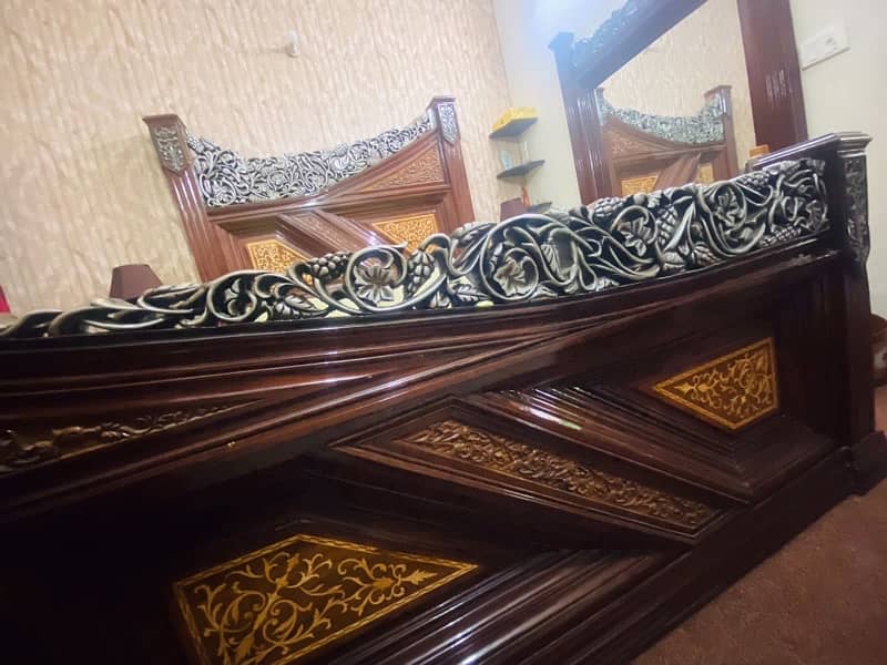 Chinioti king size Bed set 3