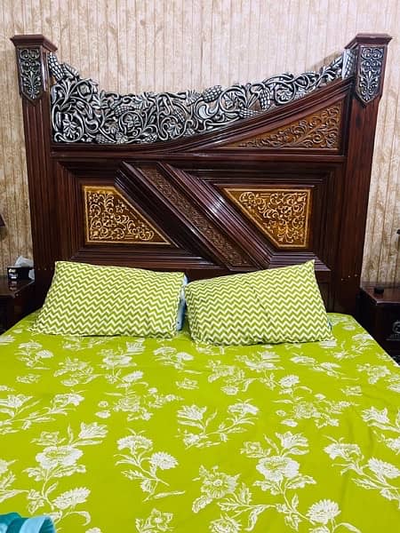Chinioti king size Bed set 5