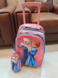 School Trolley begs 2set with box ( buy from dubai )
