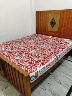 bed set with 2 side tables with master multiform mattress