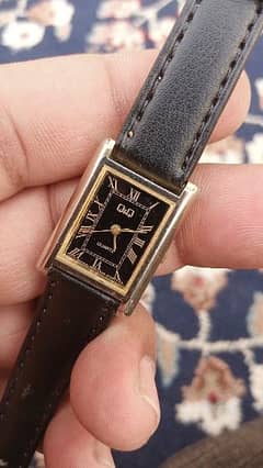 Vintage Q & Q  Watch.