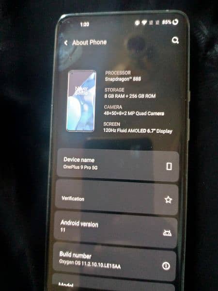 OnePlus 9 pro 5G 8/256 8