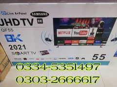 55 inch Samsung Android 4k UHD Smart WiFi LED 0