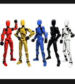 Multi-Jointed Movable Shapeshift Robot 2.0 3D
action figures