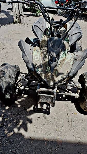 ATV four wheeler for sale urgent phone number 03019072300 7