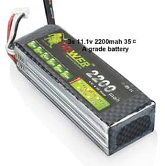 3S 11.1v 2200mAh 35C LION POWER Lipo Battery for drones 0