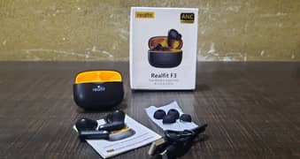Realfit F3 ANC Earphones 5.4V (Earpods/earbuds/handfree/headphones) 0