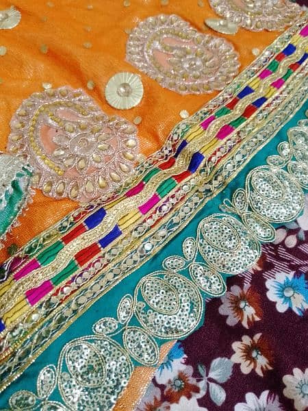 bridal mehndi dress 2