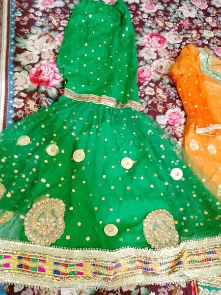 bridal mehndi dress 4