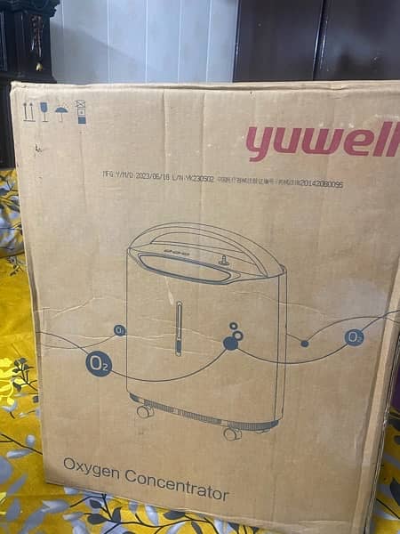 YuWell oxygen concentrator 5L almost new 3