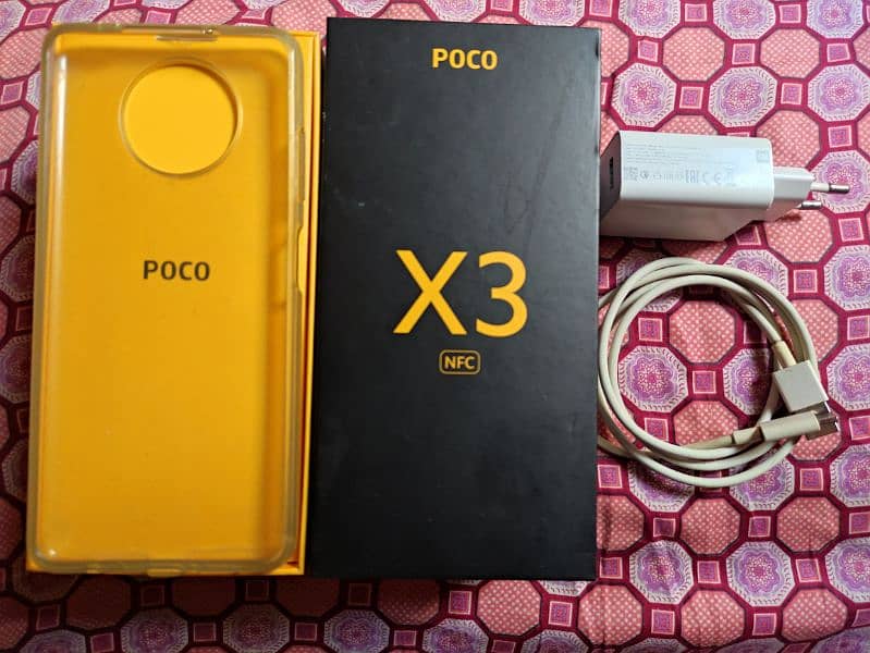 Xiaomi Poco x3 with box 3