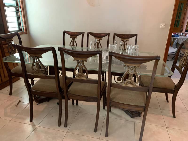 Fancy Dining Table with 8 Chairs - Must sell this weekend 1