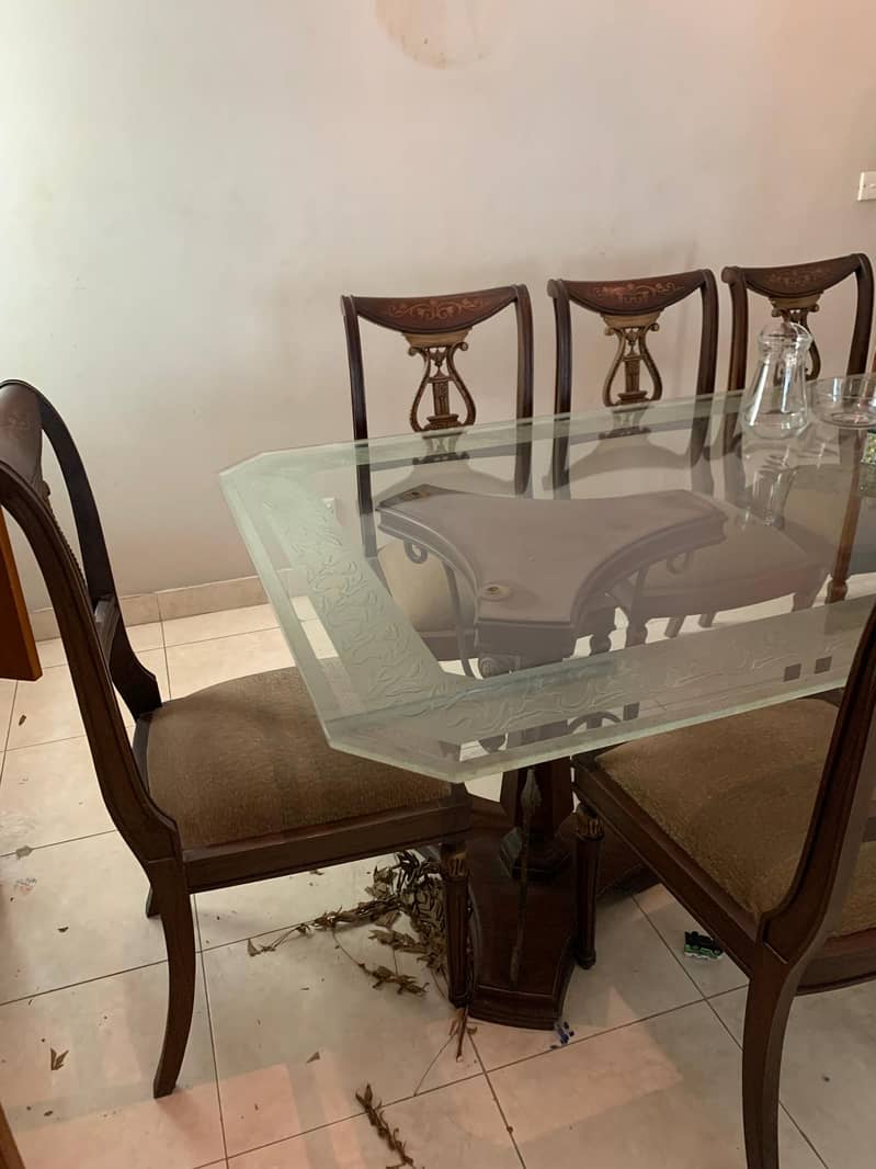 Fancy Dining Table with 8 Chairs - Must sell this weekend 2