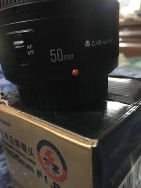 YONGNUO D I G I T A L YN50mm F 1.8 lens 3