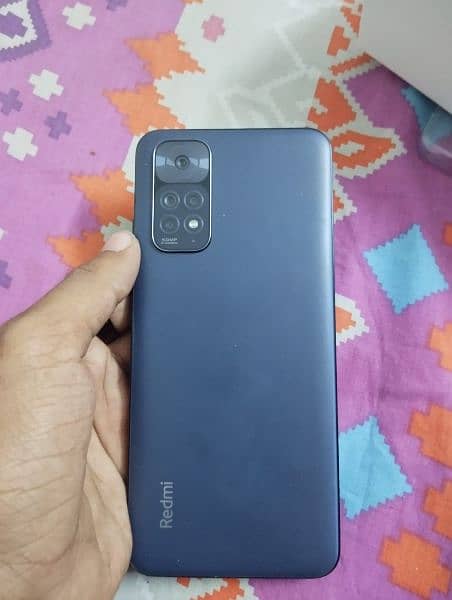 Redmi note 11.6/128 gb with box and original charger 1