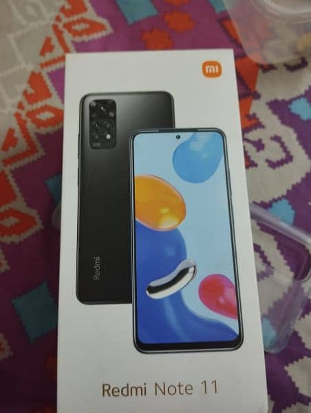 Redmi note 11.6/128 gb with box and original charger 4