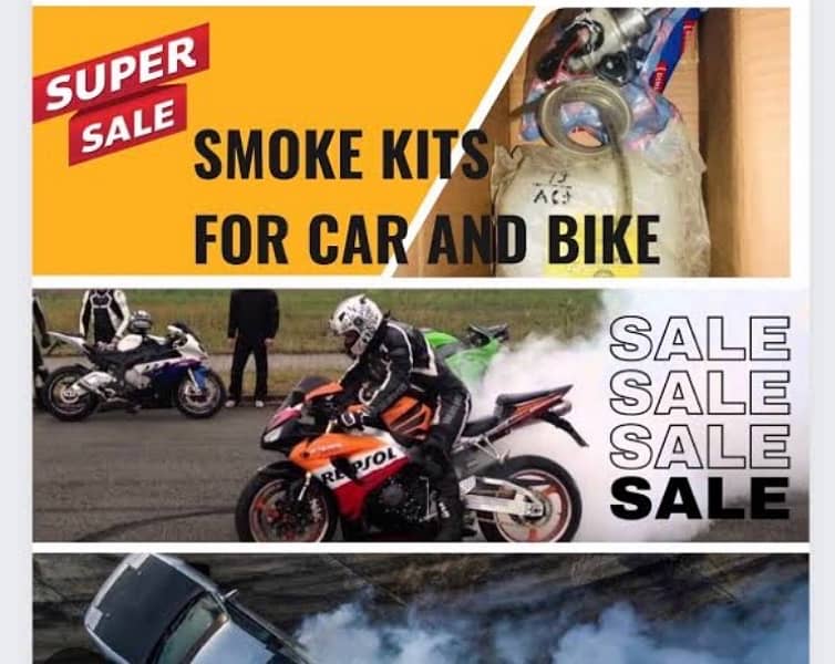 Somke kit for all cars (universal) 1
