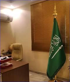 Indoor Flag &Golden Pole ,Saudi Flag  Palestine Flag ,keffiyeh,Muffler