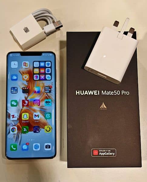mate 50pro in new condition available for urgent sell 256gb 2