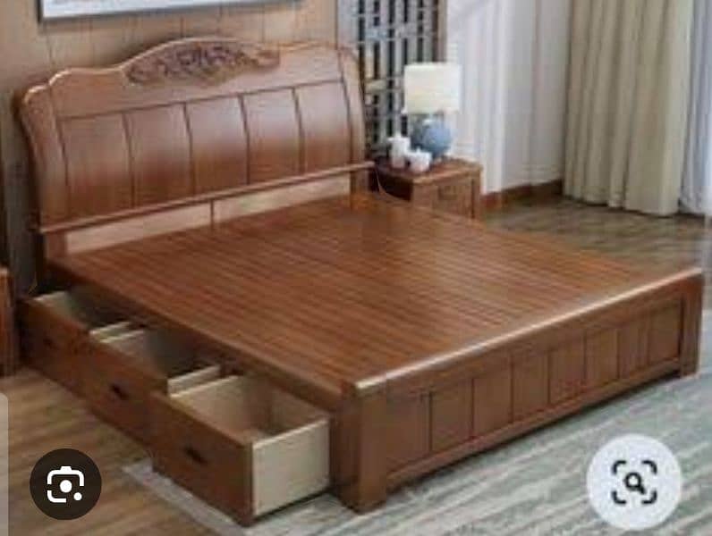 bed set/ wooden bed set/ king size bed/ single beds/ furniture 3