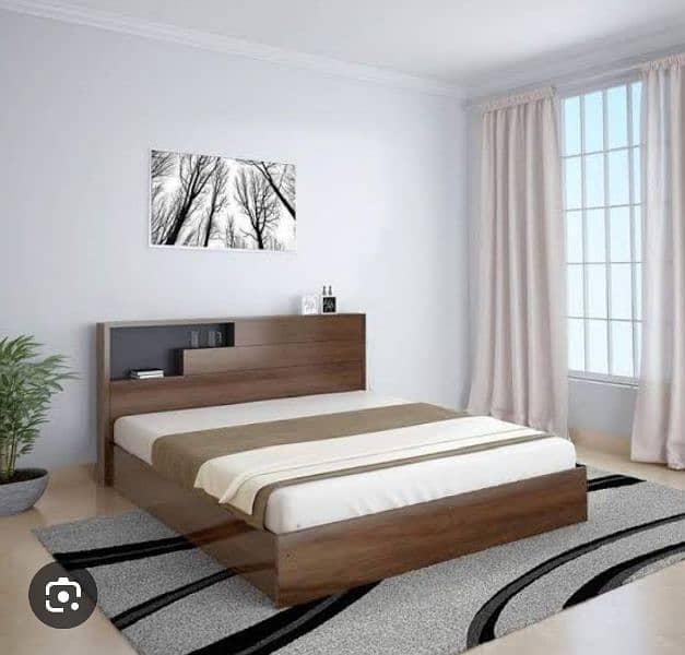 bed set/ wooden bed set/ king size bed/ single beds/ furniture 5