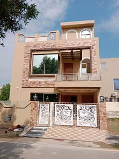 5 Marla Brand New With Beautiful Elevation House For Sale In Palm City Housing Scheme