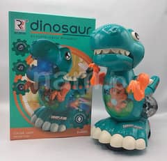 Dino Boogie! Lights & Music Walking Dinosaur Toy 0