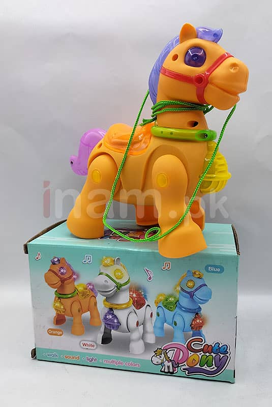 Whimsical Walking Pony Horse Toy 0