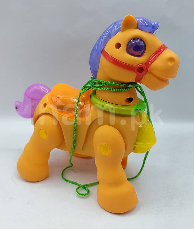 Whimsical Walking Pony Horse Toy 3