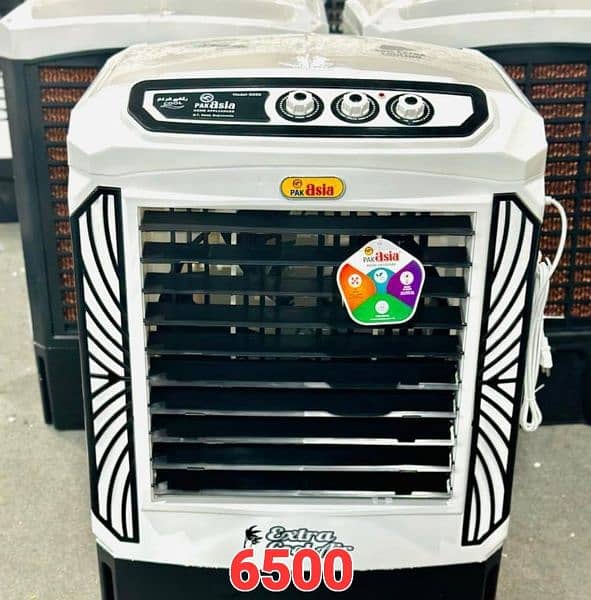 pak asia room air cooler pure copper motar warranty 2 years imported 6