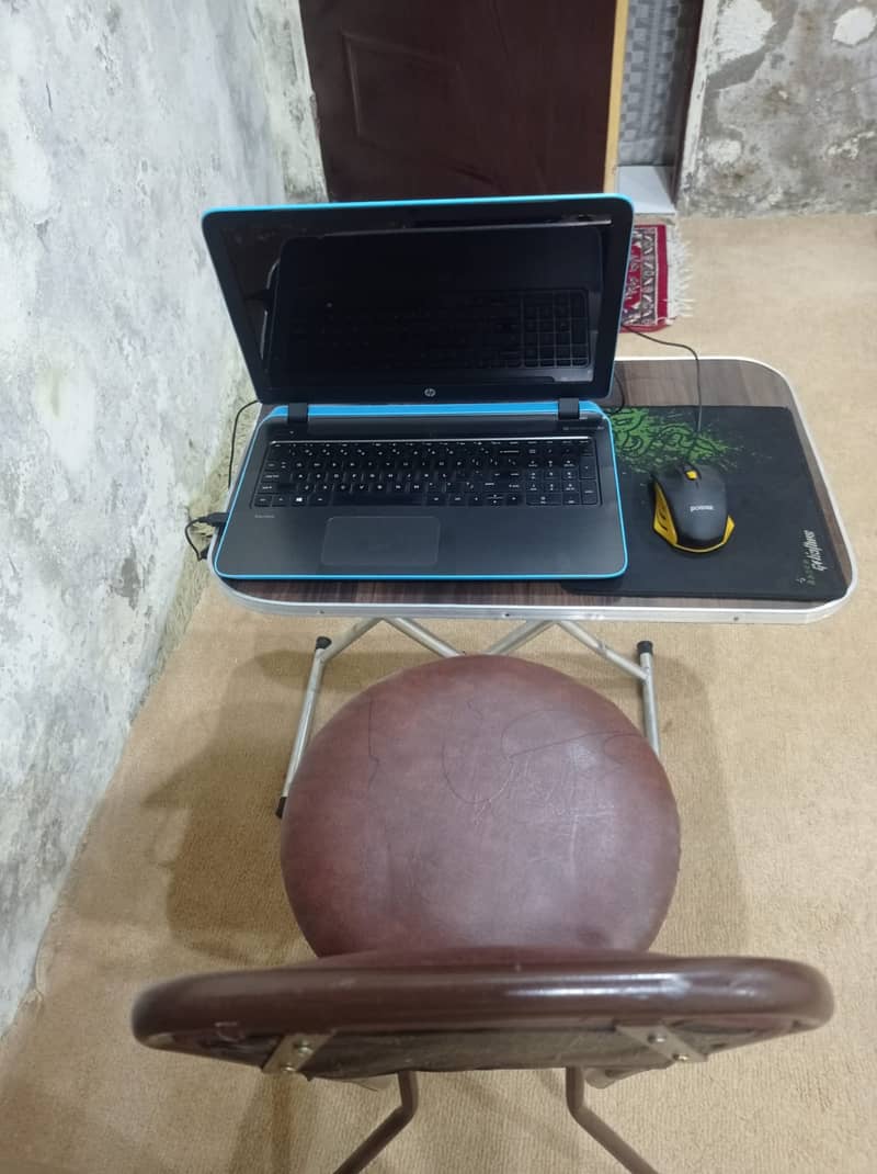 Foldable Laptop Table with Chair 14