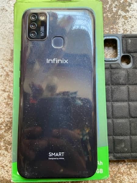 Infinix Smart 5 3/64 with box and charger Urgent sale 3