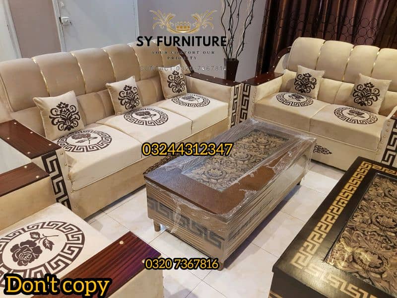 Brand New Sofa Set 6 Seater 4